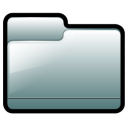Generic Folder Silver Icon 128x128 png